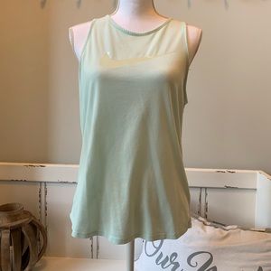 Nike Women’s Dry-fit Running Tank Top, blue,small